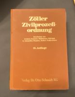 Zöller ZPO Zivilprozessordnung 1987 Hessen - Dietzenbach Vorschau