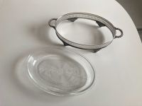 Vintage Pyrex runde Auflaufform made in USA silber versilbert Alt Wandsbek - Hamburg Marienthal Vorschau