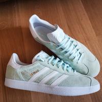ADIDAS Gazelle Wildleder Sneaker | Mint Weiß | EU45+1/3 | Gebrauc Hessen - Kelkheim Vorschau