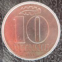 10 Pfennig DDR Münze 1971 A - Aluminium 10 Pfennige - DDR Top! Sachsen - Reichenbach (Vogtland) Vorschau