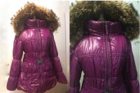 LAUREL Winter Lang-Jacke Kurzmantel mit Fell-Kapuze pink Gr. 42 Kr. München - Haar Vorschau