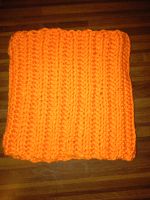 Loop Schal Handmade orange gestrickt gehäckelt Neu Altona - Hamburg Bahrenfeld Vorschau