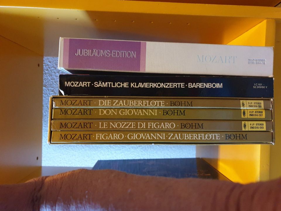 Schallplatten Klassik LP Boxen Kasette Langspielplatten REDUZIERT in München