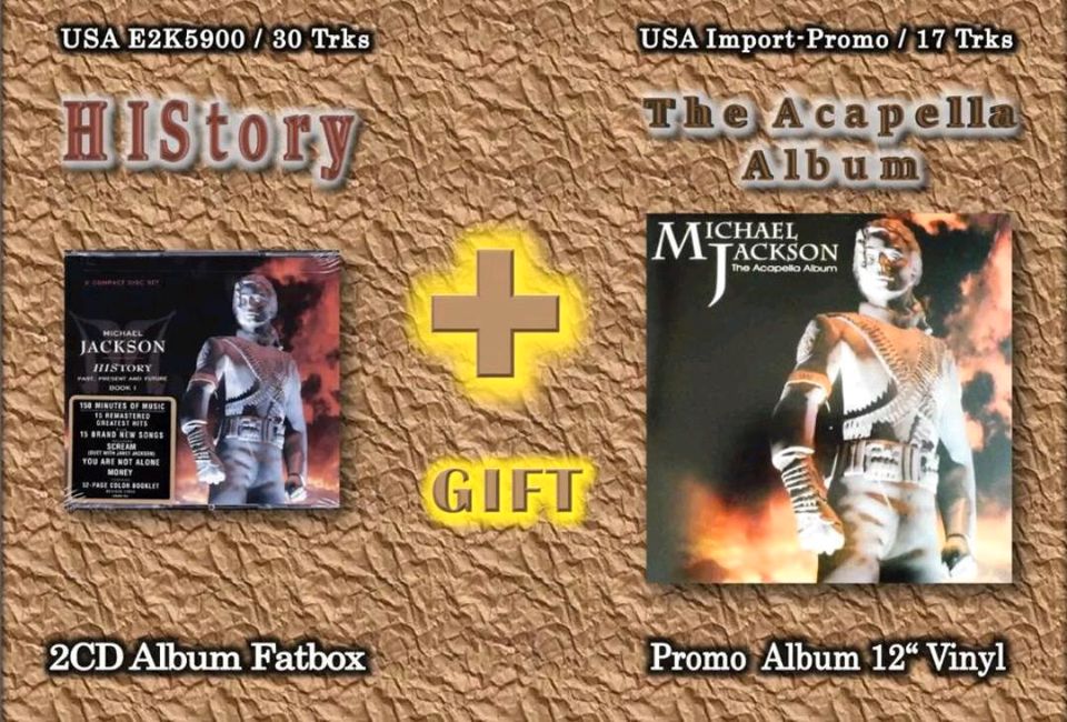 Michael Jackson HIStory 2CD E2K 59000 US Import  1995 2CD in Pinneberg