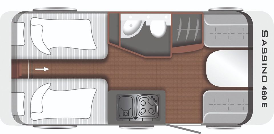 Kompakten Wohnwagen mieten mit ALL INKLUSIVE PAKET mieten... Tisch, Stühle etc. in Hohenwarsleben