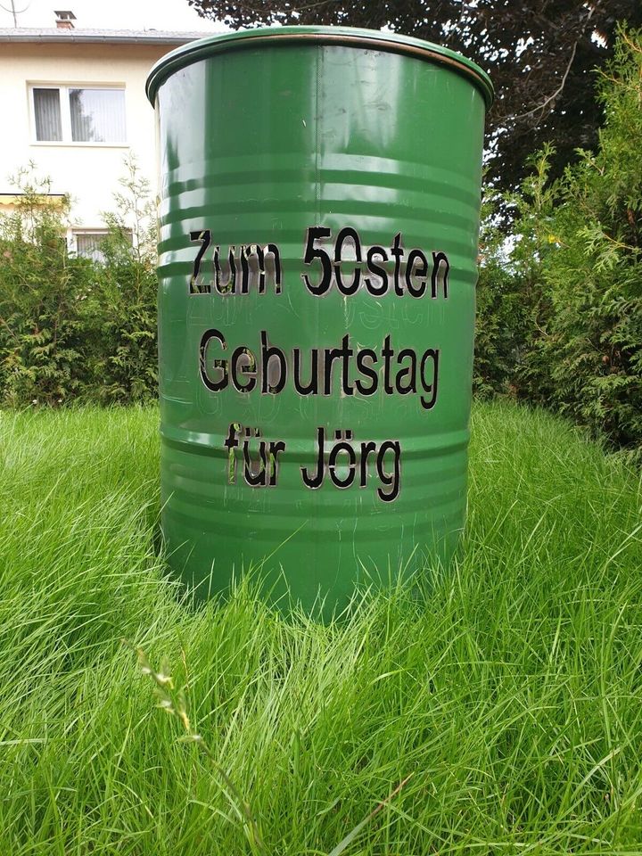 Feuertonne mit Wunschmotiv Feuerkorb Feuerschale kein Ölfass in Berlin