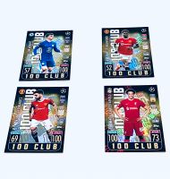 4x Match Attax Champions League 2021/2022 Club 100 Karten Mitte - Wedding Vorschau