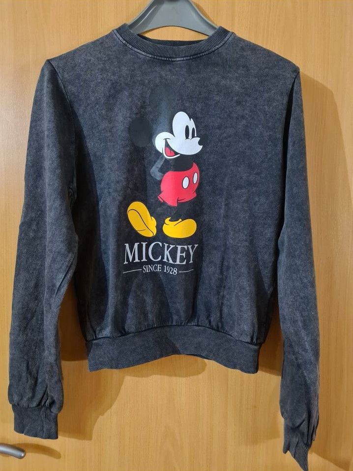 Tally Weijl - Mädchen Shirt / Pullover "Mickey Mouse" - Gr. XS in Westhausen - Gotha