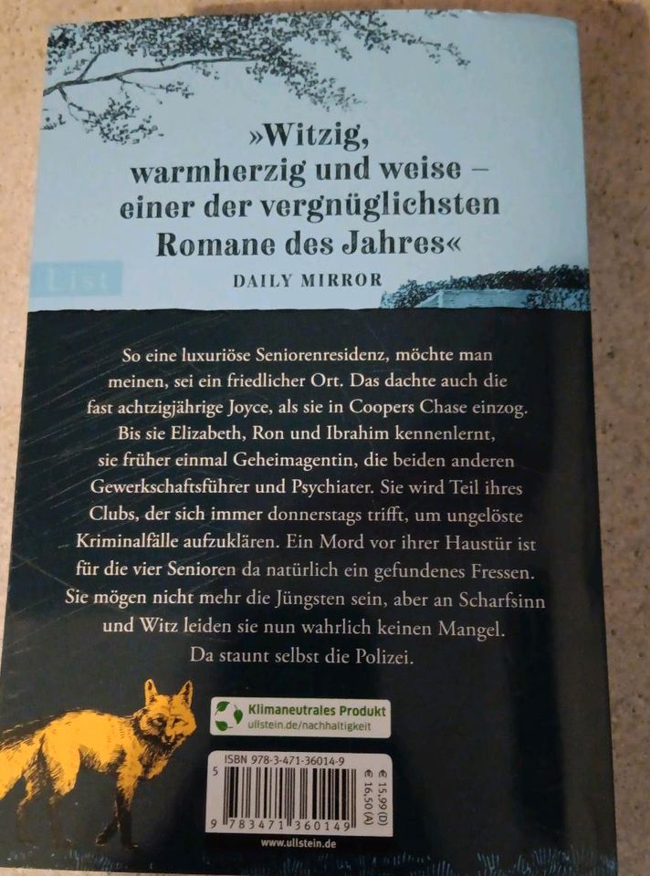 Buch Kriminal Roman von Richard  Osman Der Donnerstag Mord Club in Leer (Ostfriesland)