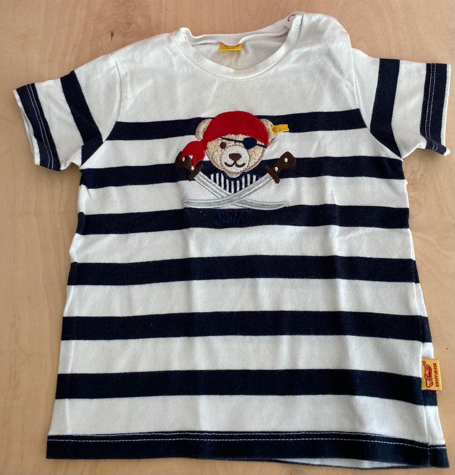 T-Shirt Steiff Seeräuber Teddy Pirat + gratis Shirt in Wolfsburg