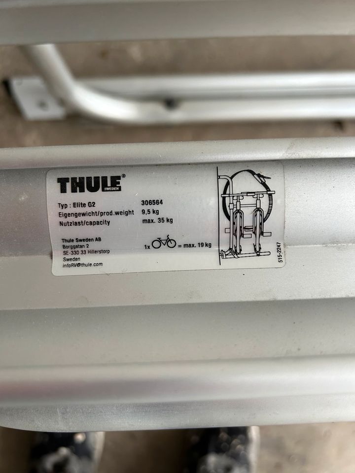 Thule Elite g2 Fahrradträger in Henstedt-Ulzburg