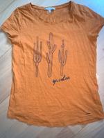 Tom Tailor Shirt orange Kakteen Yucatan Sehr Schön Baumwolle 36 Hessen - Dietzenbach Vorschau