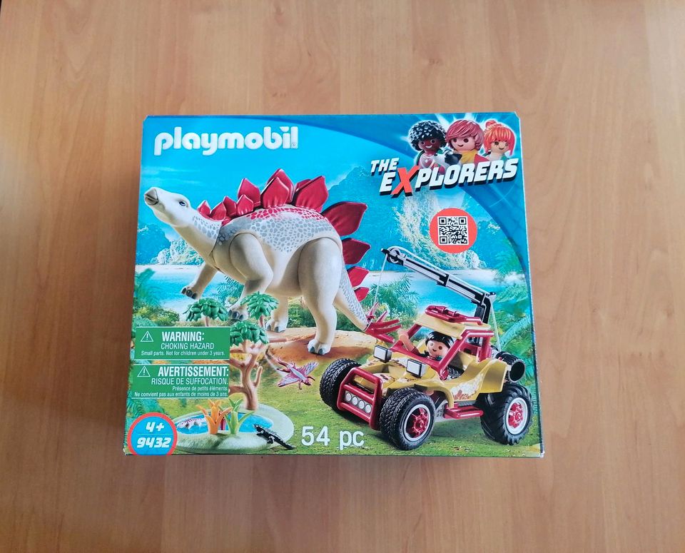 Playmobil The Explorers 9432 Forschermobil mit Stegosaurus in Hamburg
