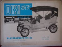 Dixi 1907 Bauanleitung Plastikbausatz 1:25 Sachsen - Ebersbach/Sachsen Vorschau