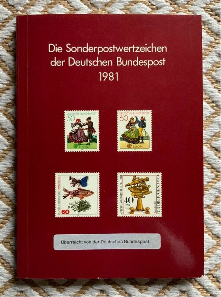 Sonderpostwertzeichen Deutsche Post 1981 | TOP in Plaidt