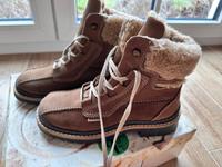 Bama Stiefel, mittelbraun, warm, Gr. 38 - 1x getragen Sachsen-Anhalt - Möser Vorschau