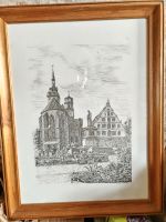 Lithographie Zeichnung Bild Stuttgart Bayern - Schnelldorf Vorschau