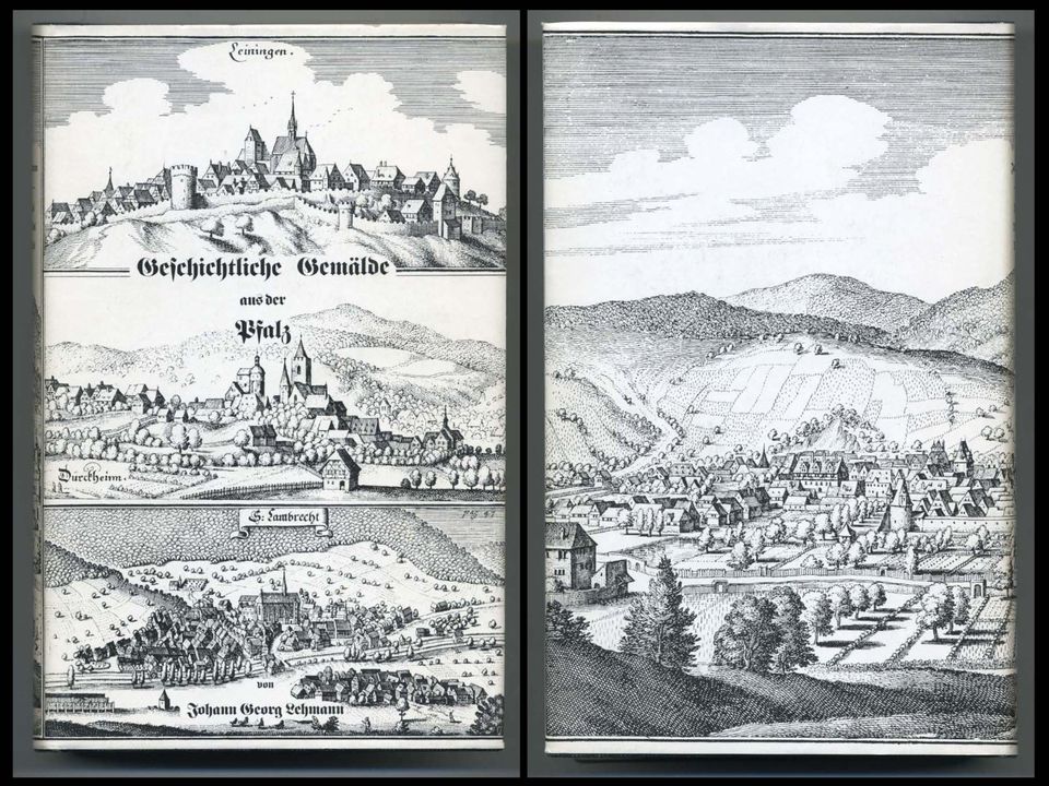 Lehmann: „Geschichtliche Gemälde aus der Pfalz“, 1832-41 / 1974 in Bad Dürkheim