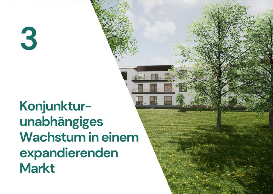 Kapitalanlage, Altersvorsorge, Pflegeimmobilie, Invest, Anlageimmobilie, mit bis zu 4,60 % Rendite in Rheinstetten