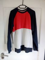Tommy Hilfiger - hoodie sweatshirt pullover - rot/weiß - gr. L Baden-Württemberg - Gaiberg Vorschau
