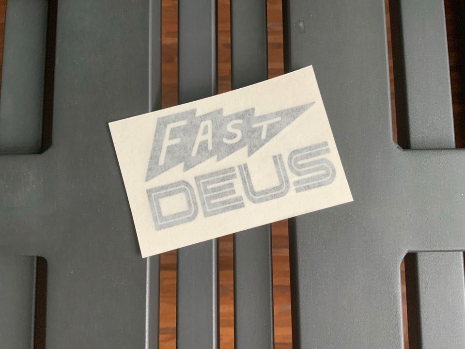 Fast Deus Ex Machina Sticker BMW Ducati Motorrad Cap Bike R100 in Oberhausen