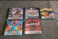 Playstation 1 Spiele, Spyro, Digimon, Driver 2, V-Rally Essen - Bergerhausen Vorschau