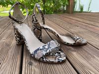 High Heels - Schlangenmuster - Gr. 40 Nordrhein-Westfalen - Vlotho Vorschau