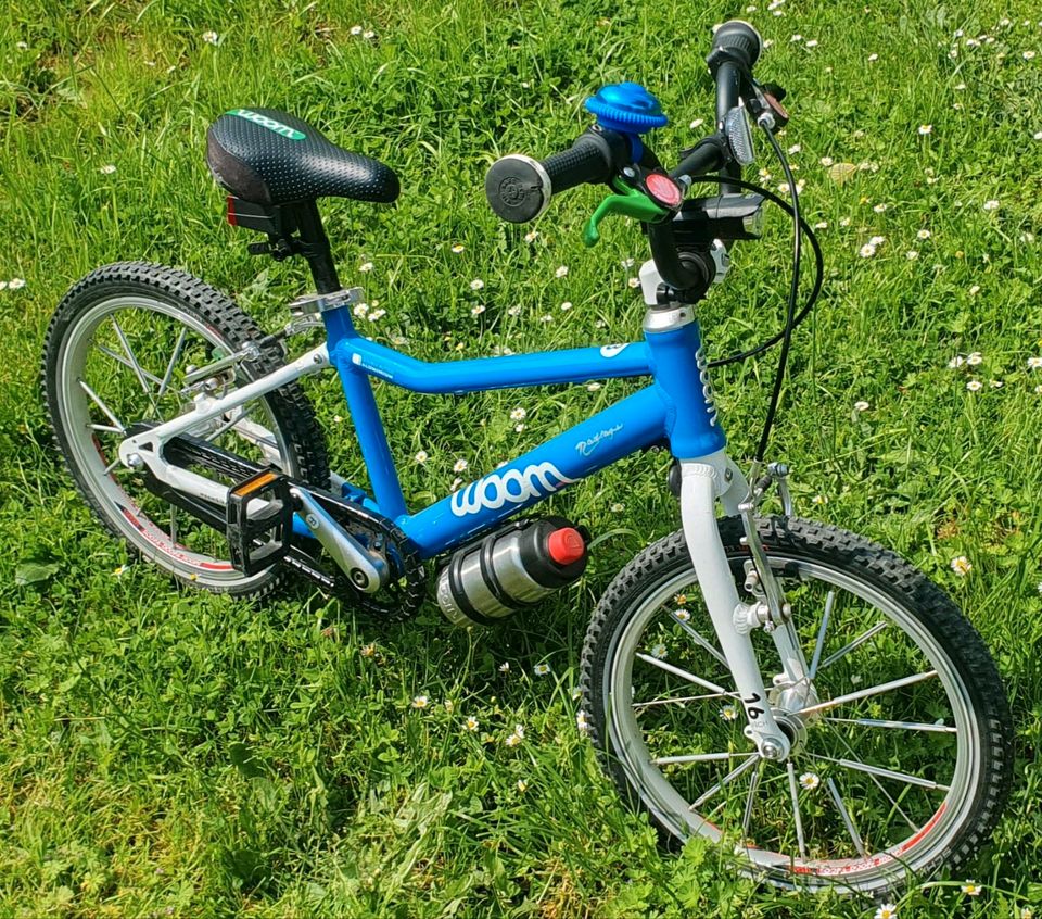 Woom 3 Kinderfahrrad 16 zoll Blau Fahrrad Kinder Bike in Dormagen