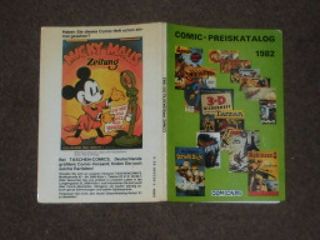 Walt Disney Comic Preiskatalog 1982 in Bottrop