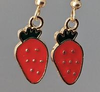 *NEU*Erdbeere Ohrringe Obst Ohrringe für Vegetarier Dortmund - Brackel Vorschau