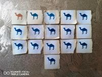 16x Sonder Camel-Inlay's 80er+90erJ. Braun+Blaue Camele Bayern - Aindling Vorschau