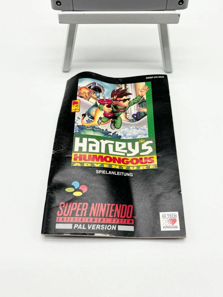 Super Nintendo SNES Spiel Harley's Humongous Adventure mit Anleit in Filderstadt