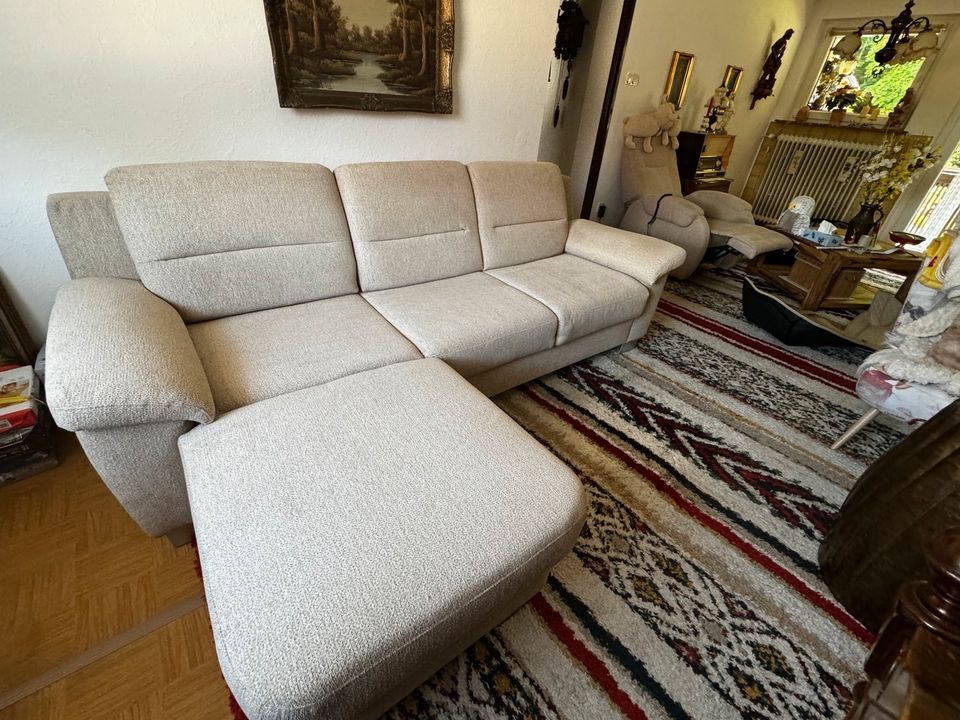 3-Sitzer Couch+Sessel mit Relaxfunktion! in Neunkirchen