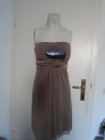 Cocktailkleid beige Braun XS 34 schulterfrei Abendkleid Kleid Dortmund - Innenstadt-West Vorschau