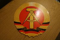 DDR Papp Emblem 22cm Thüringen - Martinroda (bei Ilmenau) Vorschau