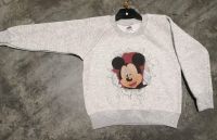 Mickey Mouse Pullover Disney grau Neu 128 Baden-Württemberg - Ostrach Vorschau