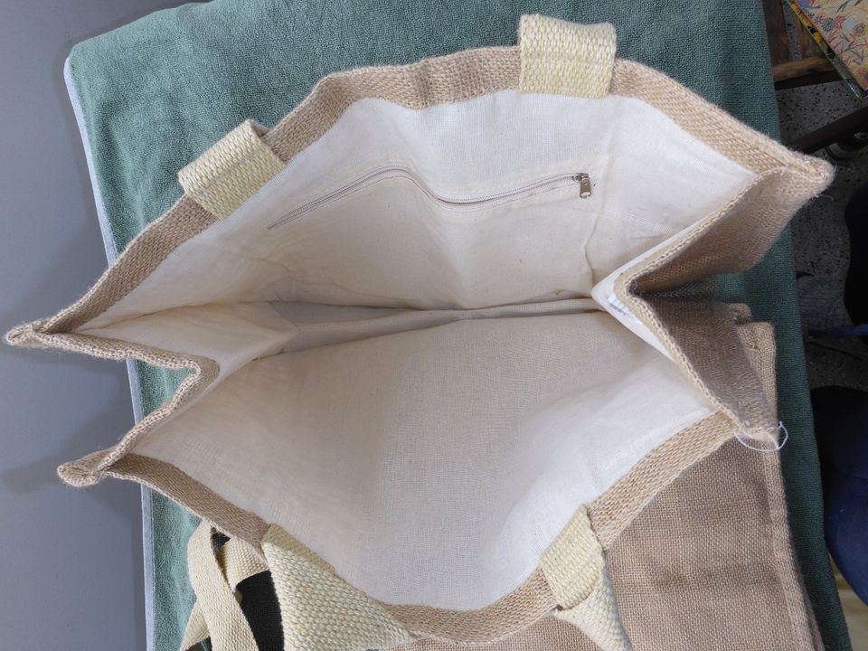 2 x Jute Beutel Tasche Einkaufstasche neu ! in Leipzig