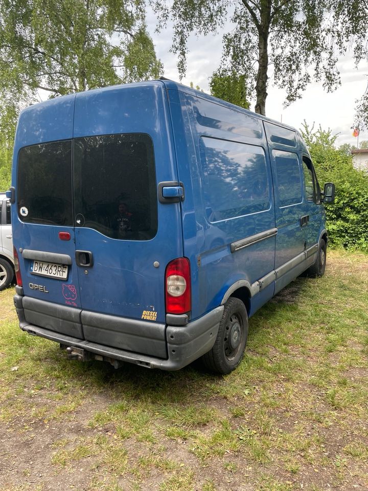 Verkaufen  Opel movano  mit Polen Kennzeichen in Hameln