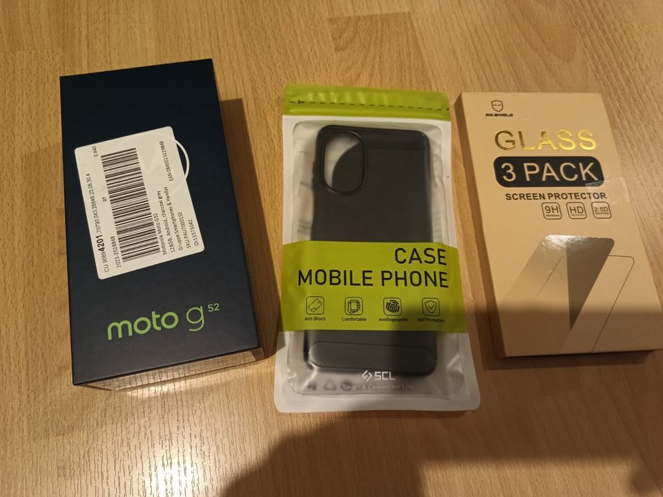 Motorola Moto G 52 ,128GB charcoal grey, nagelneu ,unbenutzt in Berlin