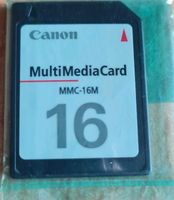 Canon 16 MB Multimediacard MMC-16 Neu Bayern - Pressath Vorschau