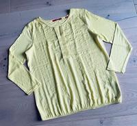 S. Oliver Damen Bluse Langarmshirt in raps gelb Gr. M 36 38 NEU Nordrhein-Westfalen - Würselen Vorschau
