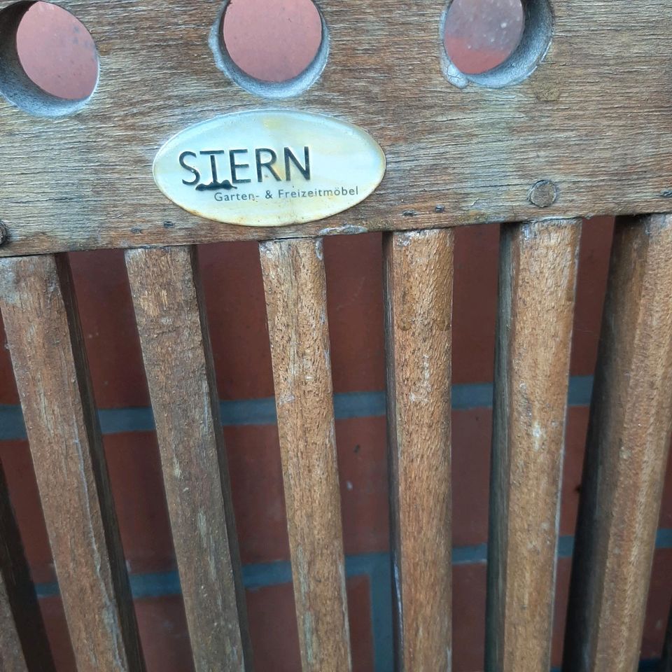 3 sehr stabile Gartenstühle von Stern in Twistringen