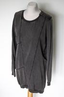 Pullover Pullikleid Kleid / Vila grau acid washed Reissverschluss Nordrhein-Westfalen - Recklinghausen Vorschau