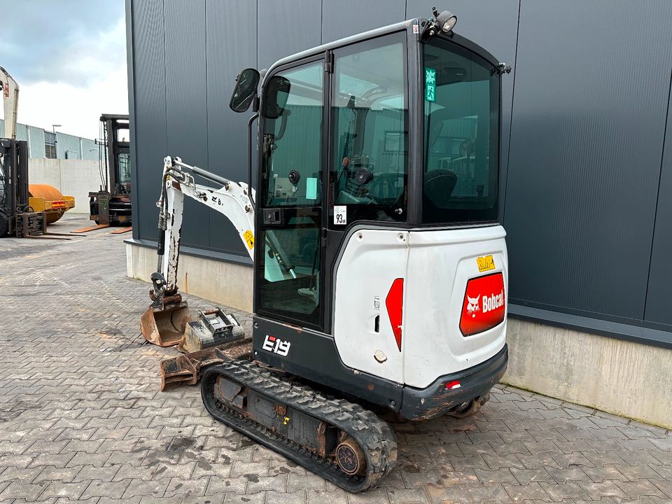 Minibagger Bobcat E19 in Südlohn