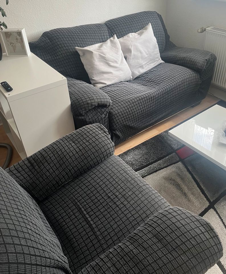 Sofabezug grau für jeweils Sessel und Sofa Zweisitzer , nur Bezug in Hessen  - Herborn | Heimtextilien gebraucht kaufen | eBay Kleinanzeigen ist jetzt  Kleinanzeigen
