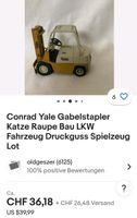Conrad Yale Gabelstapler Druckguss Spielzeug Modell Hessen - Ranstadt Vorschau