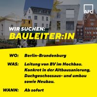 ⚠️ SUCHEN Bauleiter im Hochbau (mwd) - JETZT! Berlin - Mitte Vorschau