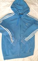 Adidas originals Sweat Jacke hooded XL Blau weiß Nordrhein-Westfalen - Leverkusen Vorschau