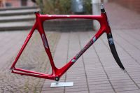 Simplon Vision Monocoque Carbon Frame + F5 Fork / 59 cm / Rot Mitte - Wedding Vorschau