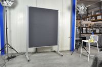 Mobile Pinnwand Medienwand Trennwand magnetoplan 150 x 120cm Hessen - Darmstadt Vorschau